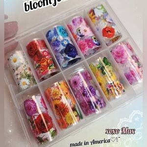 BLOOM Nail Foil Kit Nail Foil Kit 1/$15, 2/$25, 3/$30, 4/$35.$5 each additional!